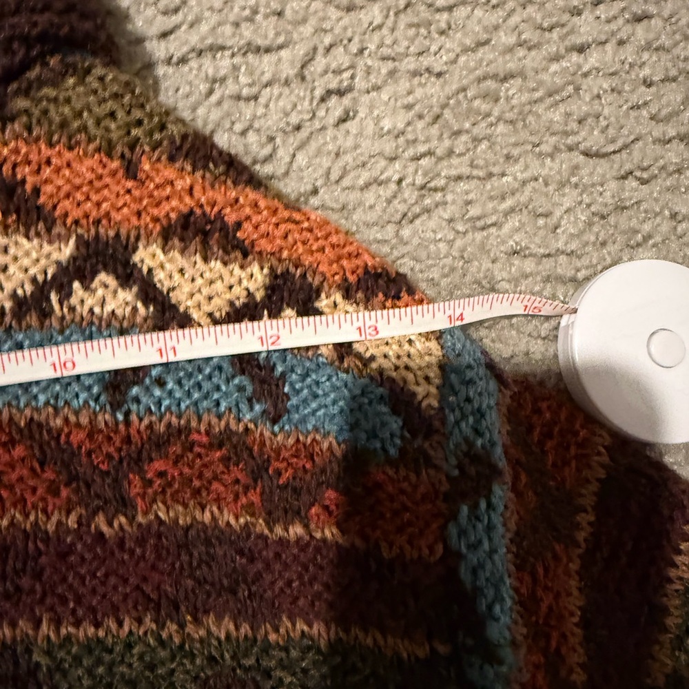 David Brooks Colorful Hand Knitted Cardigan - Picture 4 of 8